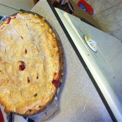 Rhubarb Cream Pie