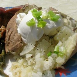 Easiest  Crispy Jacket Baked Potato for Lazy Busy People