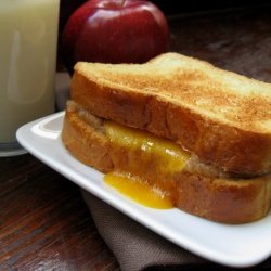 Grilled Cheddar and Apple Butter Sandwich