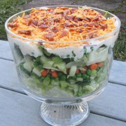 Yummier Ranch Layer Salad #RSC
