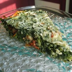 Crustless Spinach Ricotta Quiche