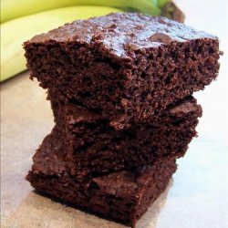 Banana-Brownies, Low Cal