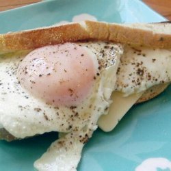 Toasted Sunny-Side up Egg and Cheese Sandwiches