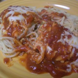 Easy Chicken Eggplant  (Aubergine) Parmesan