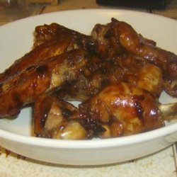 Best Sticky Chicken Wings