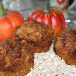 Pumpkin Oat Muffins