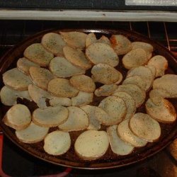 Homemade Baked Potato Chips