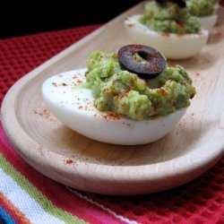 Avocado Stuffed Eggs