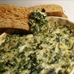 Absolutely Wonderful Cheesy Creamy Spinach Artichoke Dip