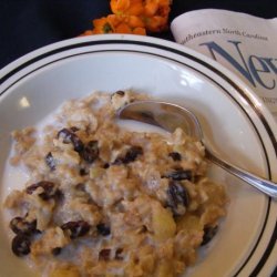 Crock Pot Fruited Oatmeal