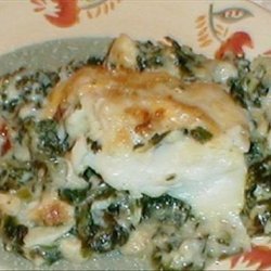 Halibut Florentine