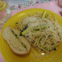 Linguine W/ Creamy Zucchini Sauce