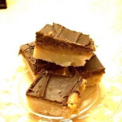 Caramel Shortbread squares