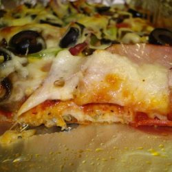 Low Carb Deep Dish Pizza