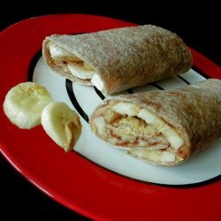 Peanut Butter & Fruit Wraps