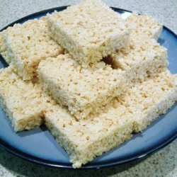 Vanilla Almond Rice Krispies Treats