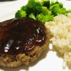 Japanese Hambagu (Hamburg) Steak