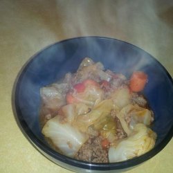 Ground Beef & Cabbage Stew