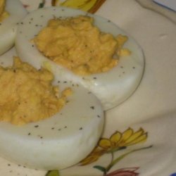 Eastern European Stuffed Eggs