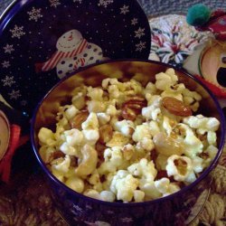 Christmas Tin  Popcorn Snack