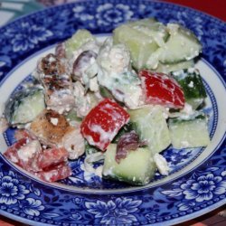 Chicken Souvlaki Salad