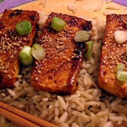 Crispy Tofu With Sweet & Tangy Glaze