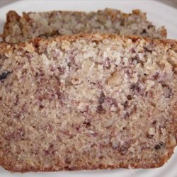 Moist Banana Walnut Bread