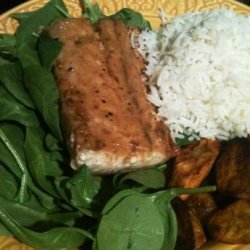 Mahi Mahi With Brown-Sugar Soy Glaze