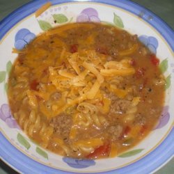 Hamburger Helper Soup