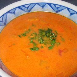 New England Soup Factory's Spicy Chickpea and Butternut Soup