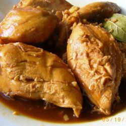 Chicken Adobo in Coconut Milk