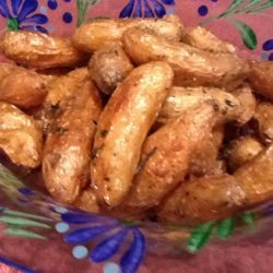 Roasted Fingerling Potatoes With Seasoned Salt