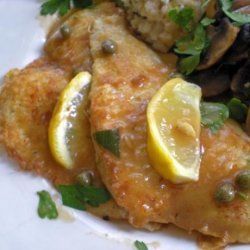 Flounder Francaise or Chicken Francaise