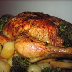 Greek Roasted Chicken and Potatoes