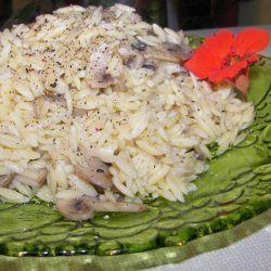 Swiss Mushroom Orzo