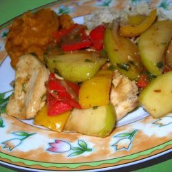 Chicken with Apples and Sage