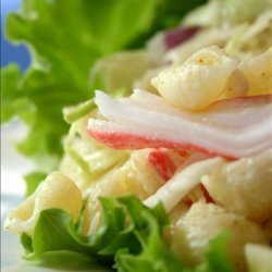 Easy Seashell Krab Salad