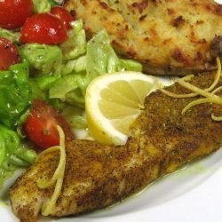 Baked Fish with Lemon & Black Pepper