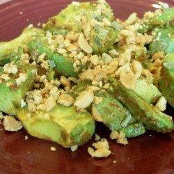 Avocado With Groundnut Dressing