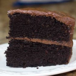 Mom's Chocolate Mayonnaise Cake with Chocolate Deluxe Frosting
