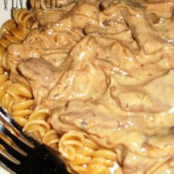 Low Fat Beef Stroganoff