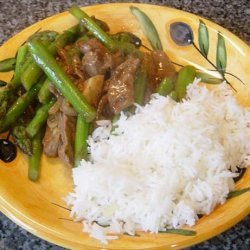 Sesame-Ginger Beef and Asparagus Stir-Fry