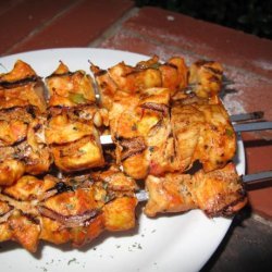 Andalucian Pinchitos Morunos - Moorish Saffron Meat Skewers