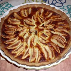 Bavarian Apple Cheese Cake Tart