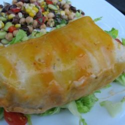 Nif's Healthy Baked Beef Burritos