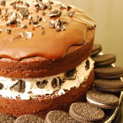 Chocolate Covered Oreo Cookie Cake