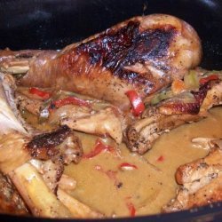 Easy Crock Pot Turkey Legs