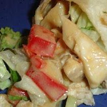 Ginger-Peanut Chicken-Salad Wraps (Cooking Light)