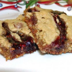 Oatmeal Peanut Butter Strawberry Bars