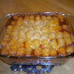 Chili Tots Casserole